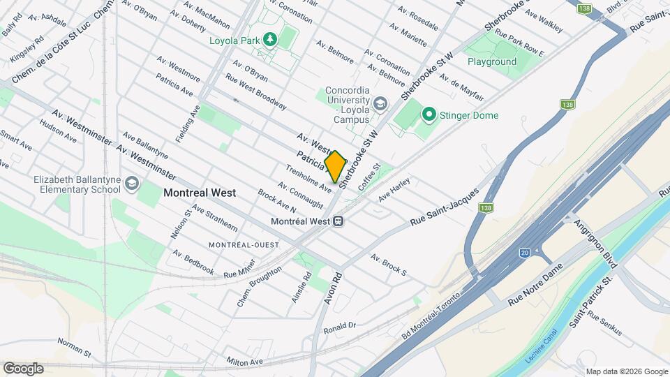 7435 Sherbrooke Rue O Map and Location Details