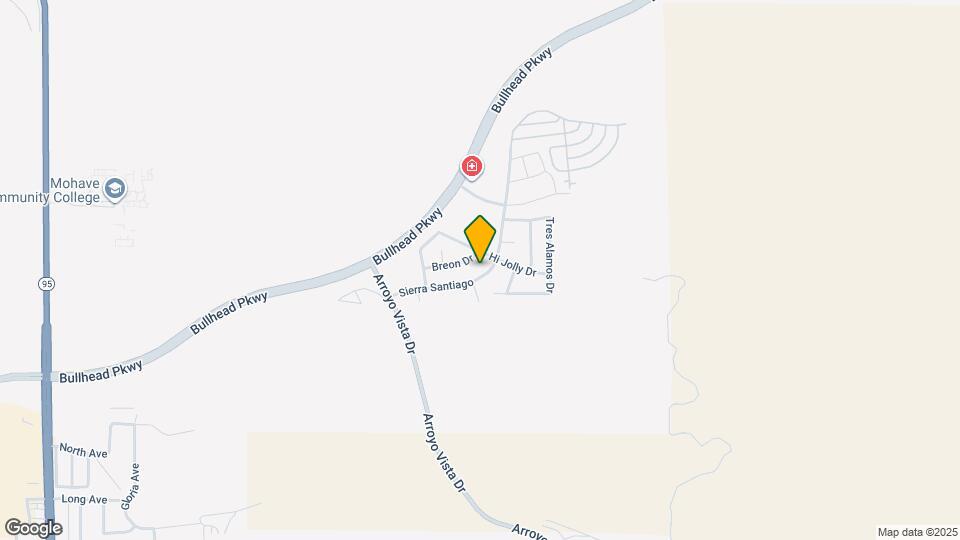 2223 Sierra Santiago Map and Location Details