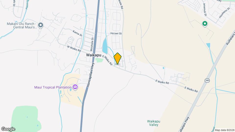 66 Ohana Hana Loop Mapa y Detalles de la Ubicación