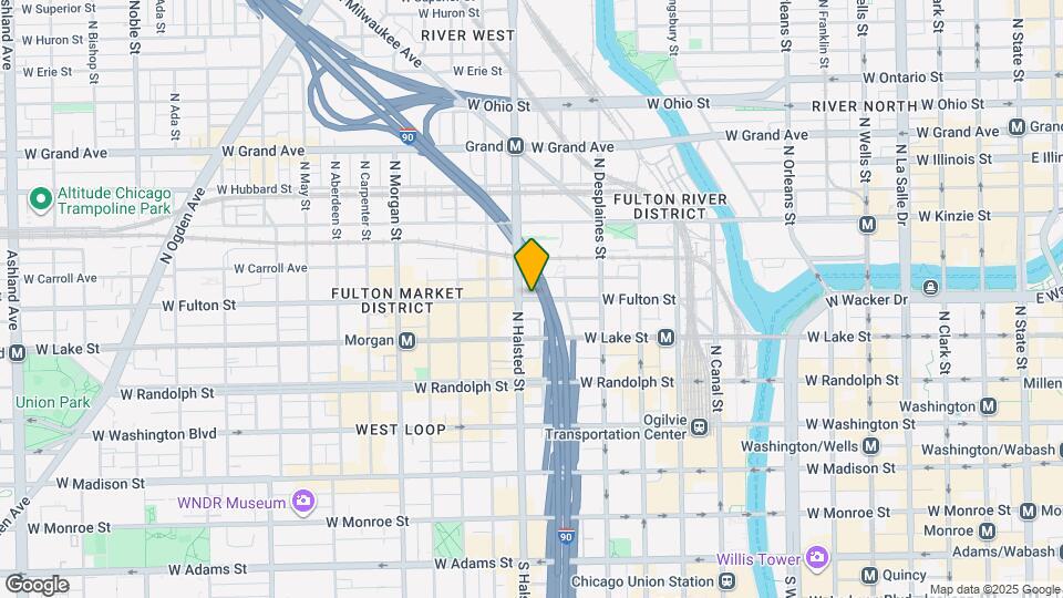 337 N Halsted St Mapa y Detalles de la Ubicación