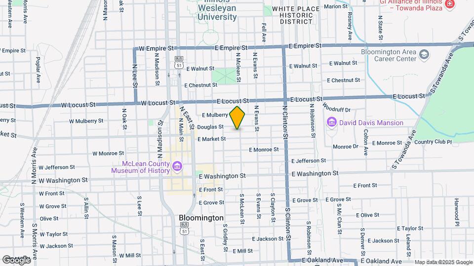 506 N McLean St Map and Location Details