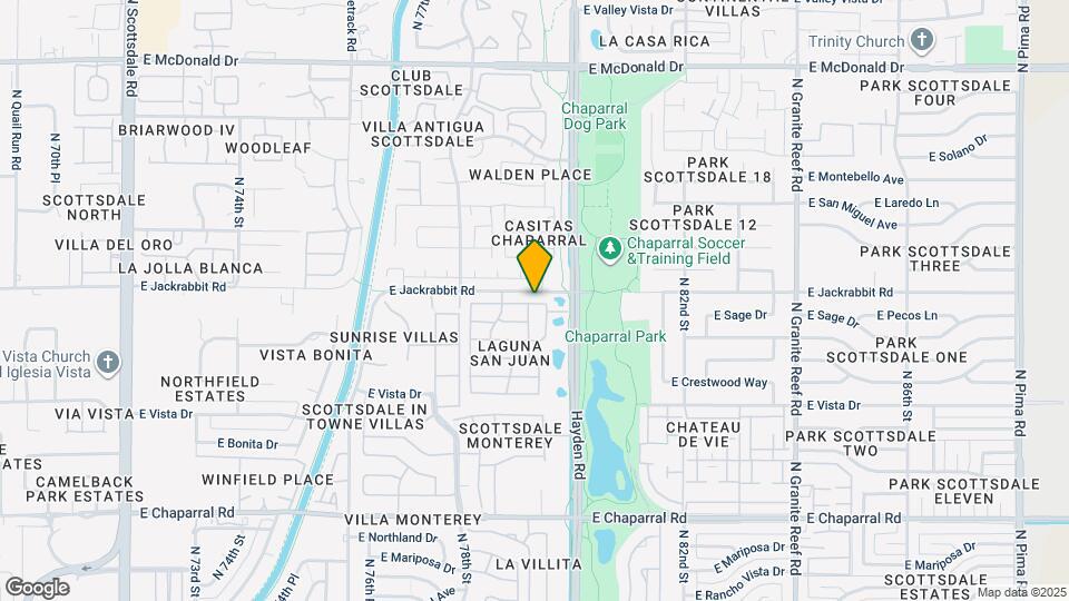 7932 E Pecos Ln Mapa y Detalles de la Ubicación