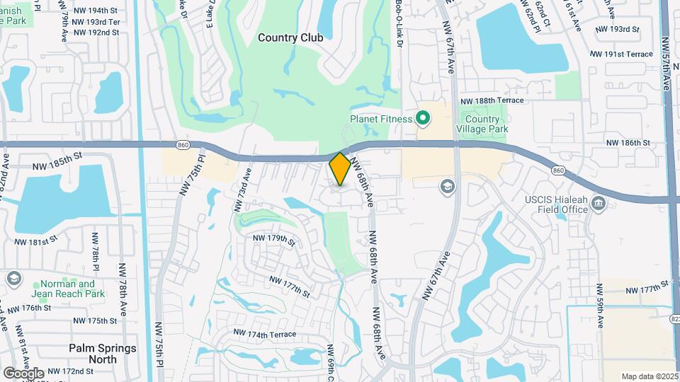 18318 NW 68th Ave Map and Location Details