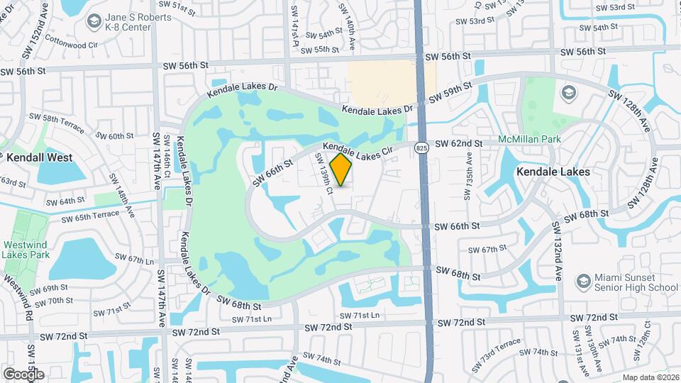 13874 SW 64th St Map and Location Details