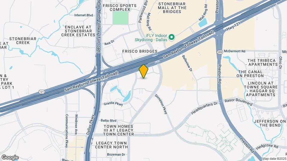 5550 Granite Pkwy Map and Location Details