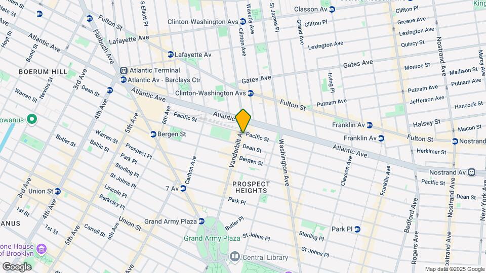 567 Vanderbilt Ave Map and Location Details