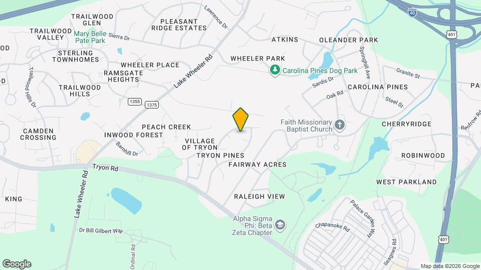 2909 Sap Ln Mapa y Detalles de la Ubicación