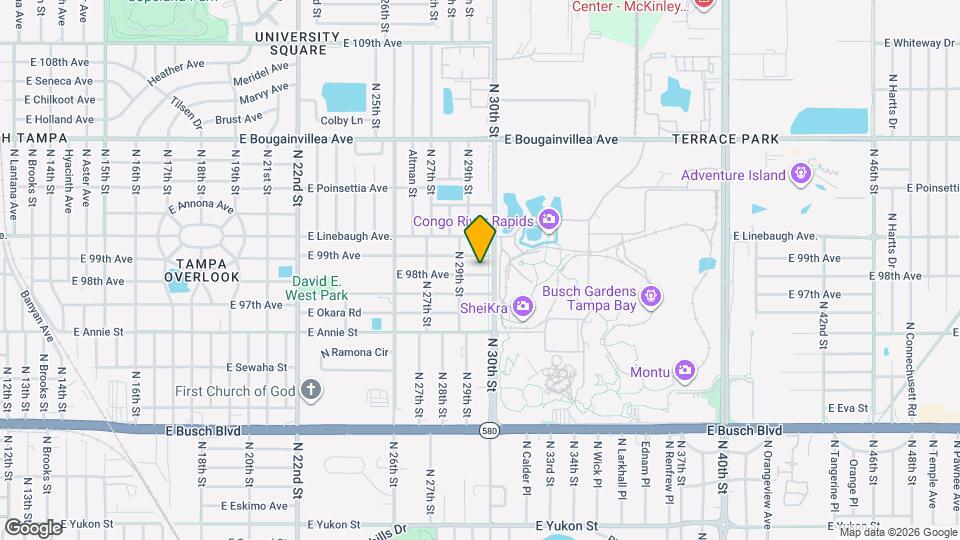 2910 E 98th Ave Map and Location Details