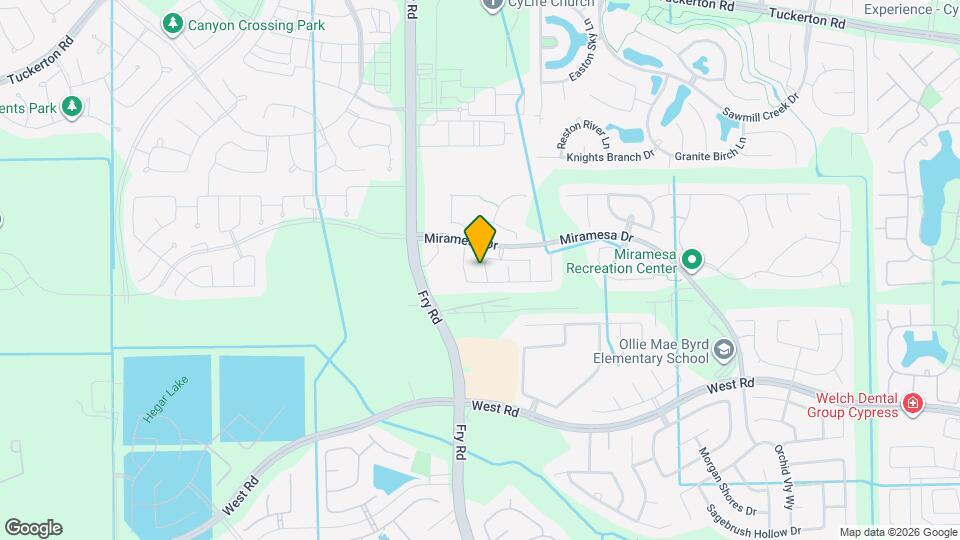 9411 Isabel Bay Ln Map and Location Details