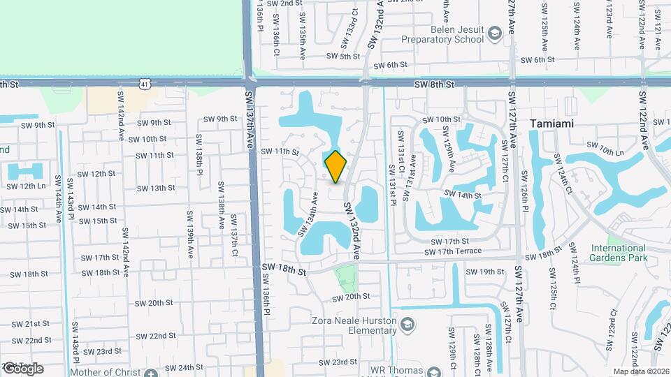 1211 SW 132nd Ct, Unit STUDIO Map and Location Details