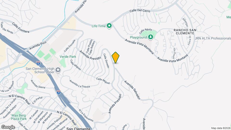 804 Avenida Presidio Map and Location Details