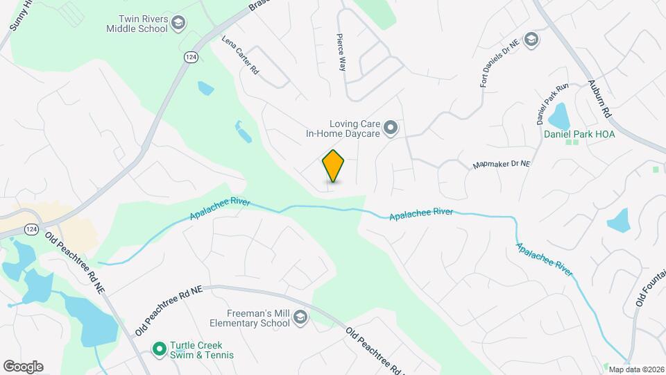 1707 Mountain Fort Way Map and Location Details