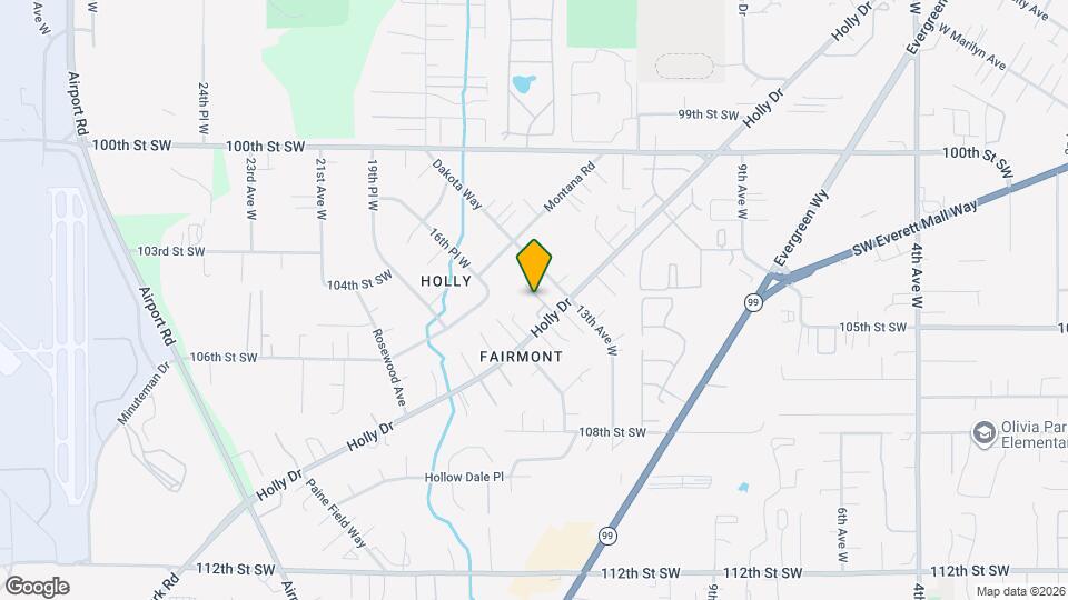 10410 Holly Dr Map and Location Details