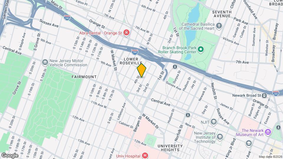 44 1/2 3rd Street Unit 2 Mapa y Detalles de la Ubicación