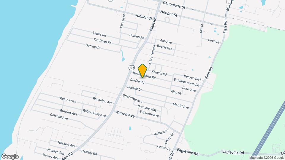 54 Durfee Rd Map and Location Details