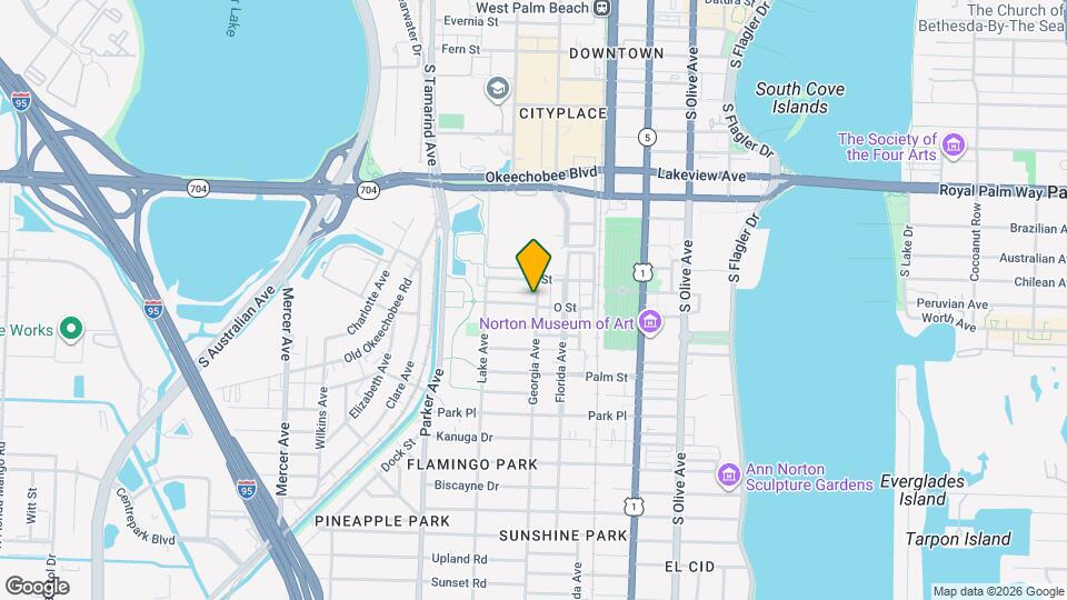 1219 Georgia Ave Map and Location Details