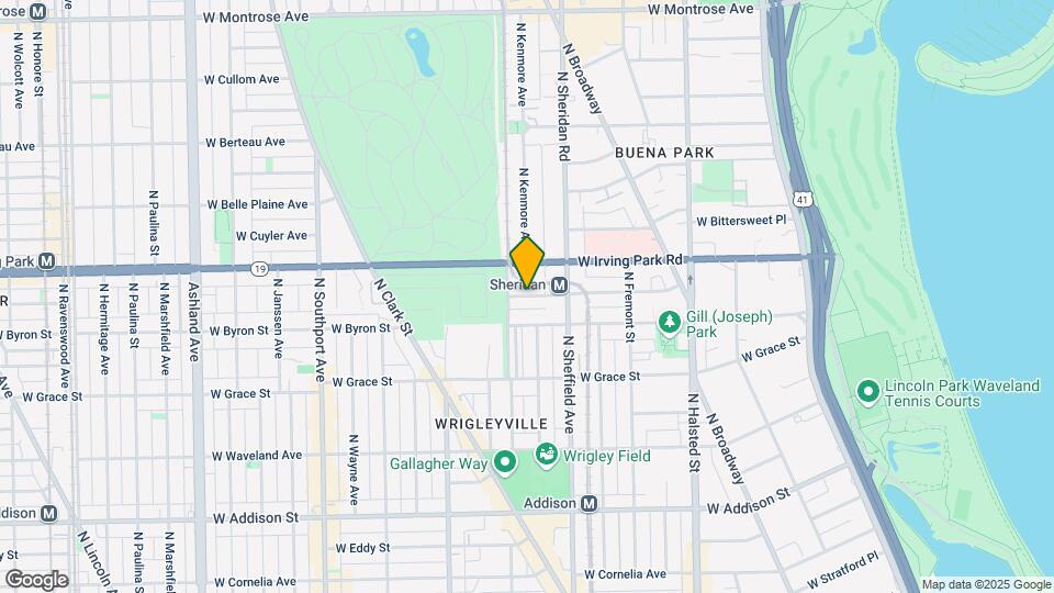 1065 W Dakin St Map and Location Details