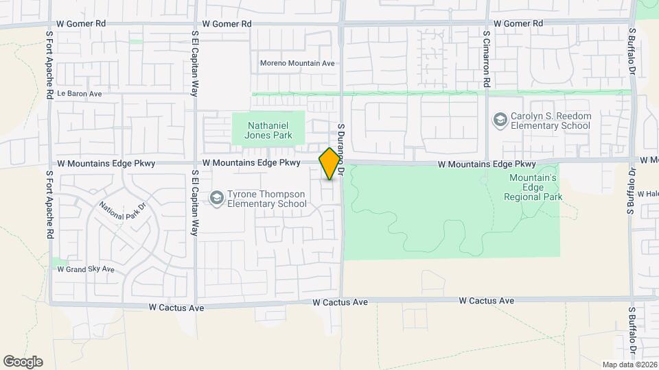 8642 Clay Bluff Ave Mapa y Detalles de la Ubicación