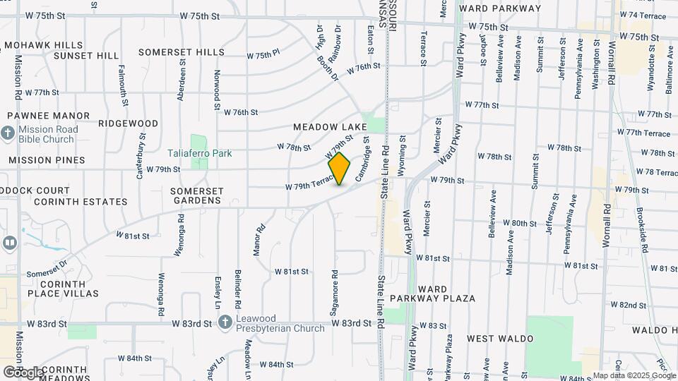 2206 Somerset Dr Map and Location Details