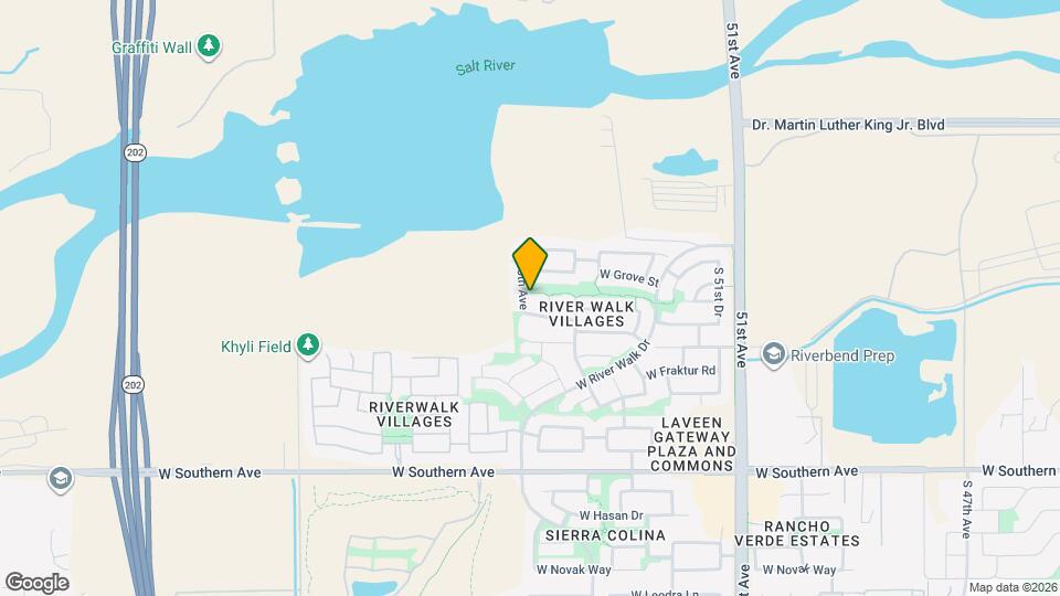 5405 S 55th Ave Map and Location Details