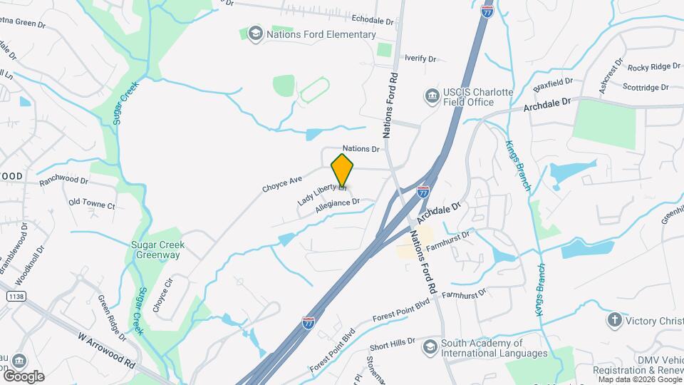 7616 Lady Liberty Ln Map and Location Details