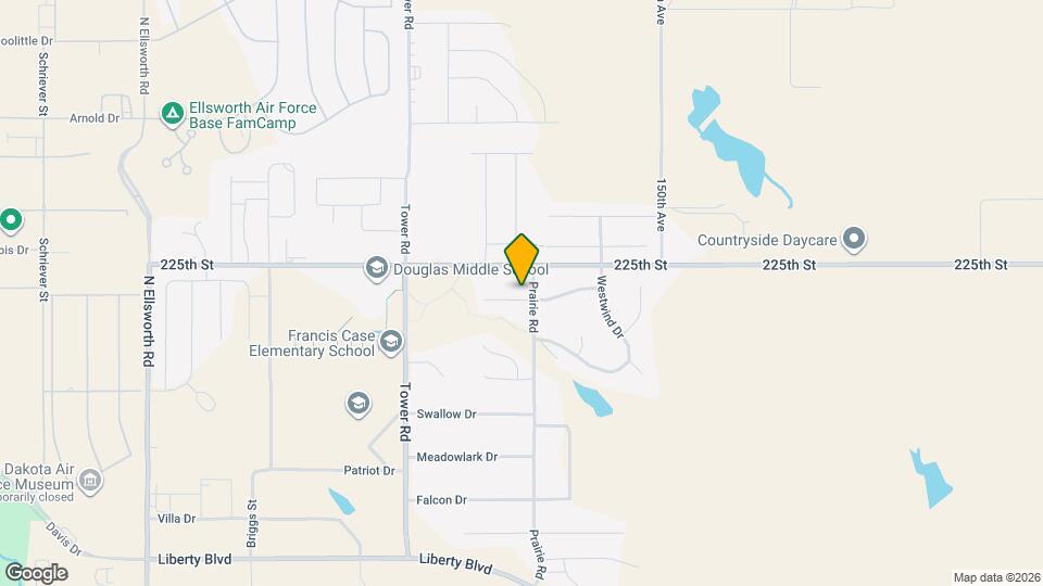 590 Westwind Rd Map and Location Details