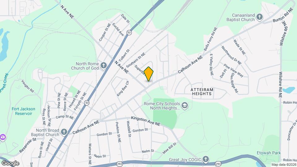 227 Tolbert St NE Map and Location Details