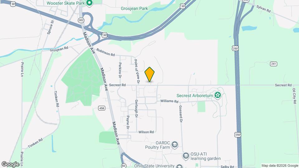 1650 Secrest Rd Mapa y Detalles de la Ubicación