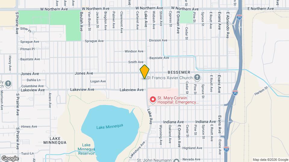 1923 Lake Ave Map and Location Details