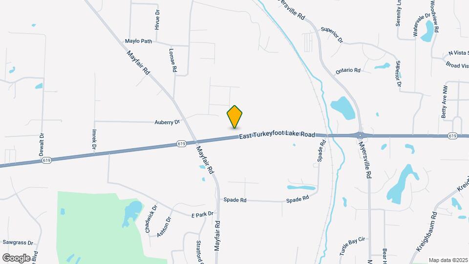 2471 E Turkeyfoot Lake Rd Mapa y Detalles de la Ubicación