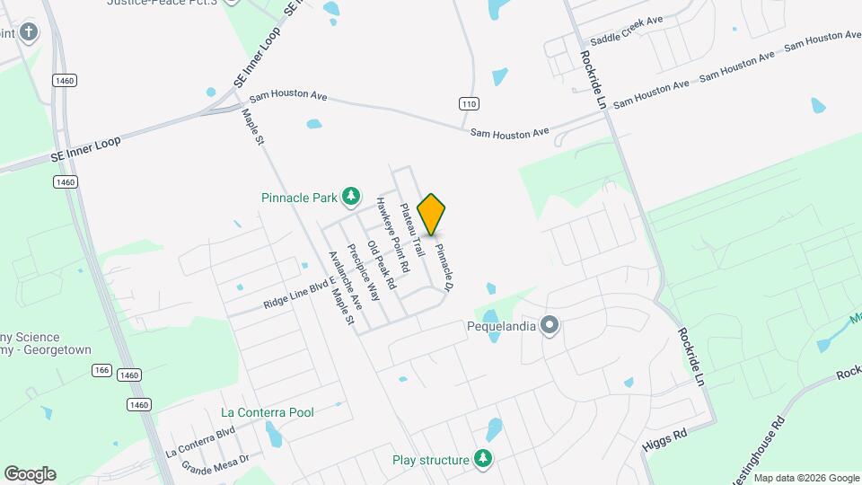 631 Pinnacle Dr Map and Location Details