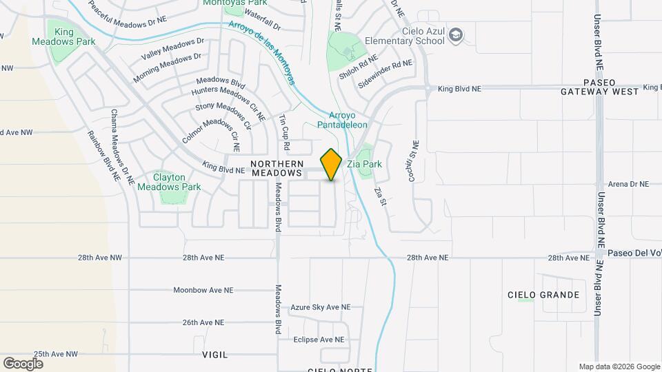 3101 Mason Meadows Dr Map and Location Details