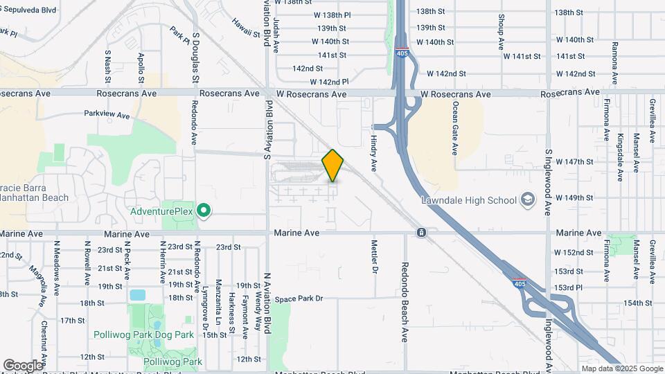 5404 W 149th Pl Map and Location Details