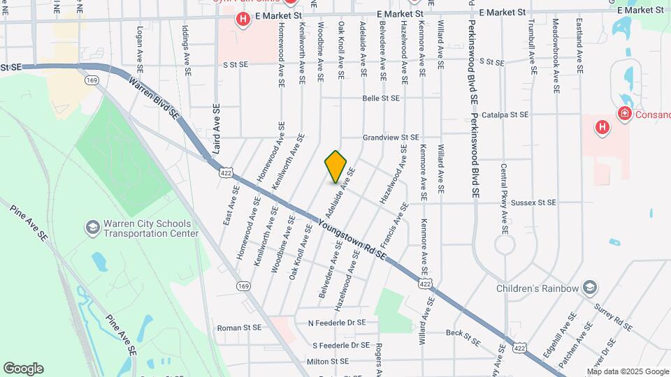 1116 Adelaide Ave SE Map and Location Details