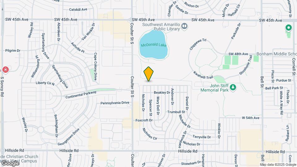 5600 Spencer St Map and Location Details