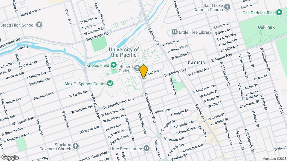 3310 N Kensington Way Map and Location Details