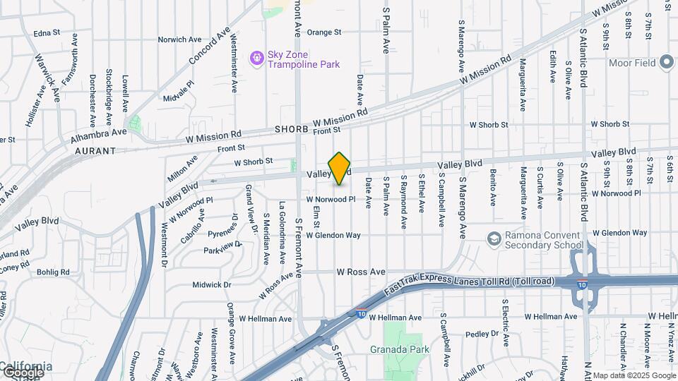 1423 Edgewood Dr Map and Location Details