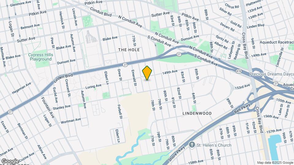 441 Amber St Map and Location Details