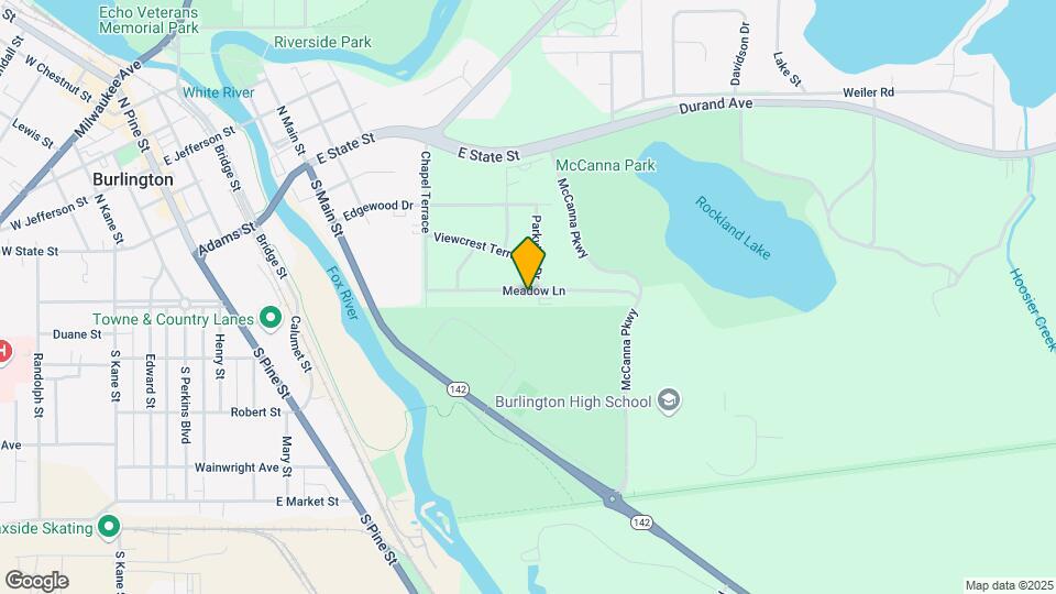625 Meadow Ln Map and Location Details