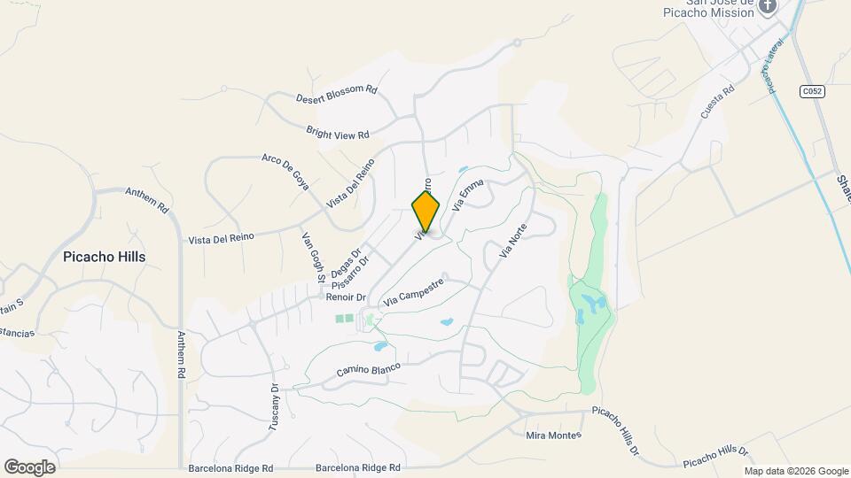 6899 Via Emma Map and Location Details