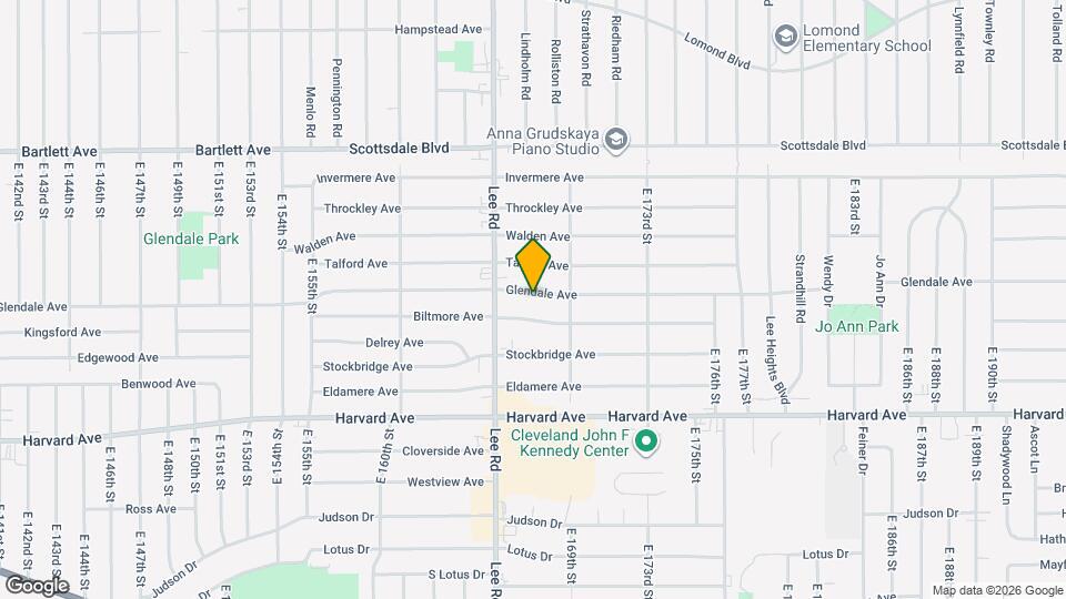 16616 Glendale Ave Mapa y Detalles de la Ubicación