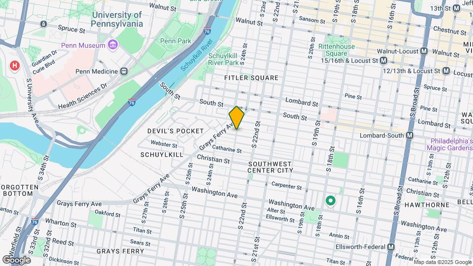 715 S 23rd St-Unit -1F Map and Location Details