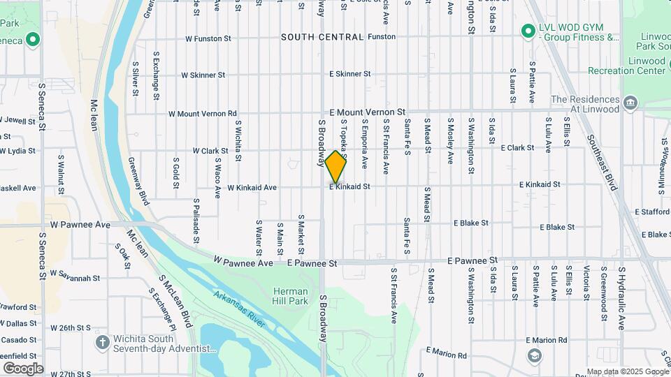 321 E Kinkaid St Map and Location Details