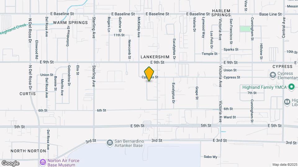 7771 McKinley St Mapa y Detalles de la Ubicación