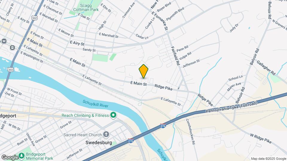 955 E Main St Map and Location Details