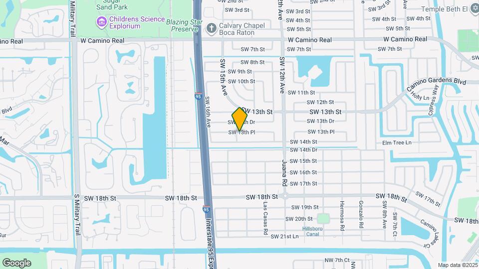 1384 SW 14th Ave Map and Location Details