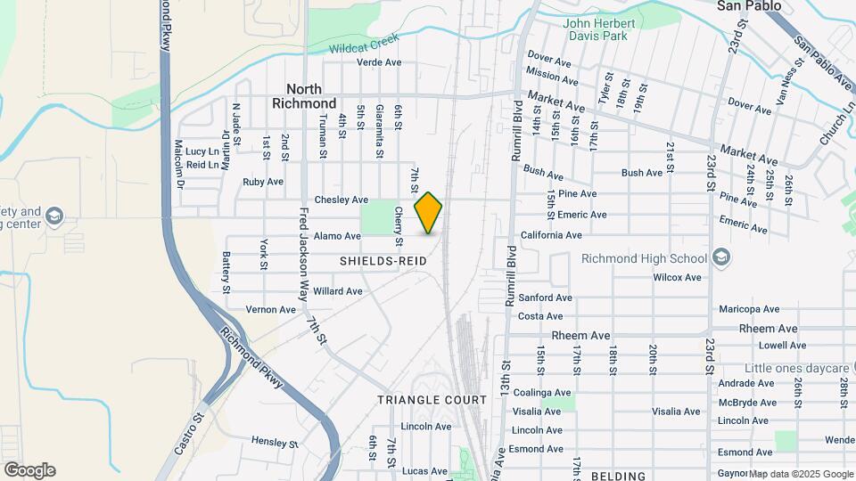 824 Alamo Ave Mapa y Detalles de la Ubicación