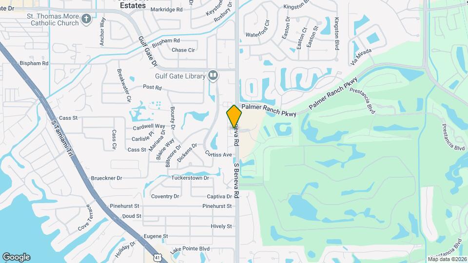 7237 Cloister Dr Map and Location Details