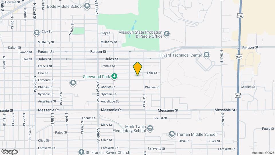 3015 Edmond St Map and Location Details