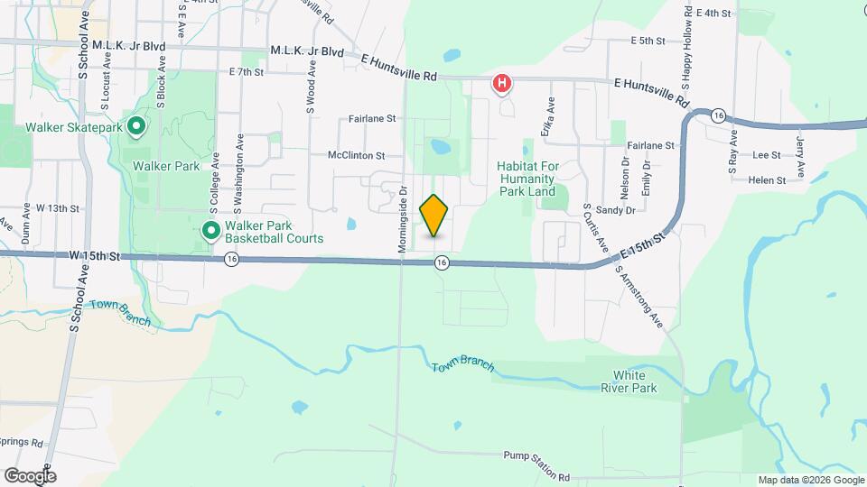 1419 S Scissortail Ln Map and Location Details